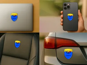 Corvette Décalcos Auto Sur Mesure Premium Qualité Perso